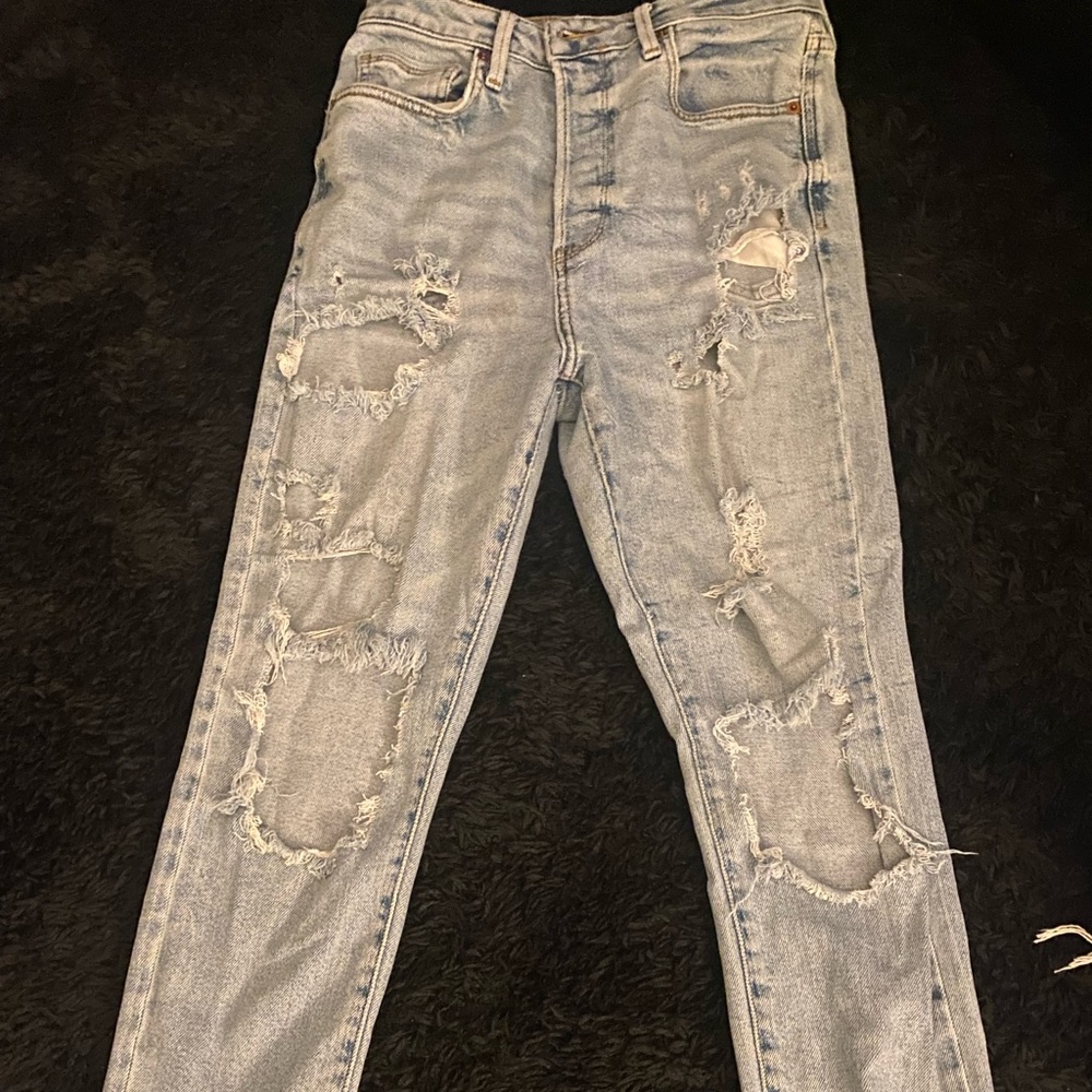 Forever 21 ripped jeans